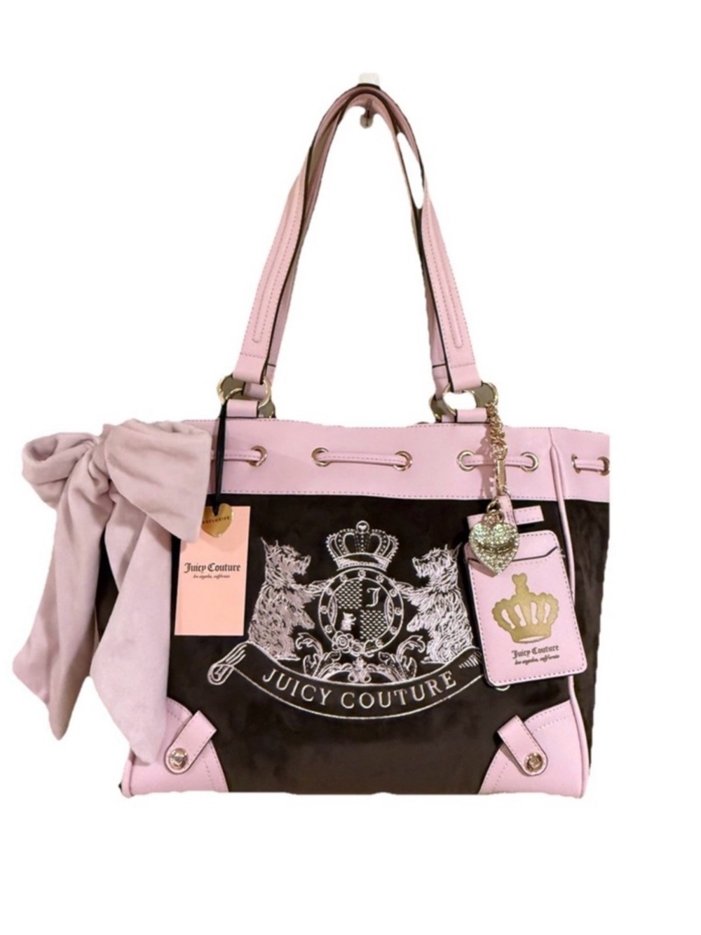 Juicy Couture Scotty  Tote with Bow